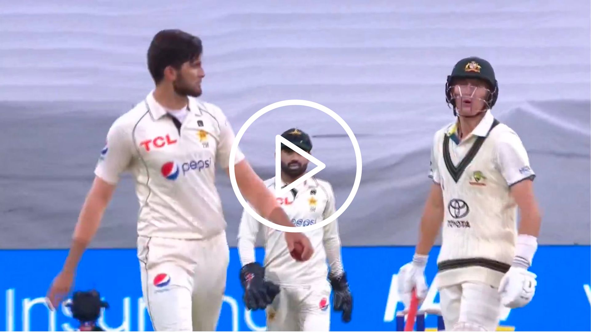 [Watch] Boxing Day Test Heats Up As Shaheen Afridi Exchanges Words With Marnus Labuchagne